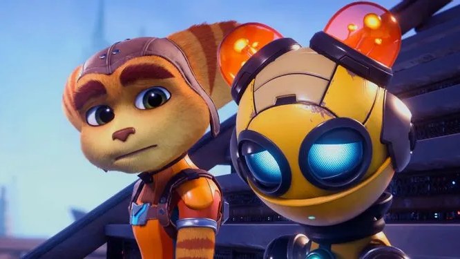 Ratchet & Clank: Rift Apart: Ratchet and Kit side by side
